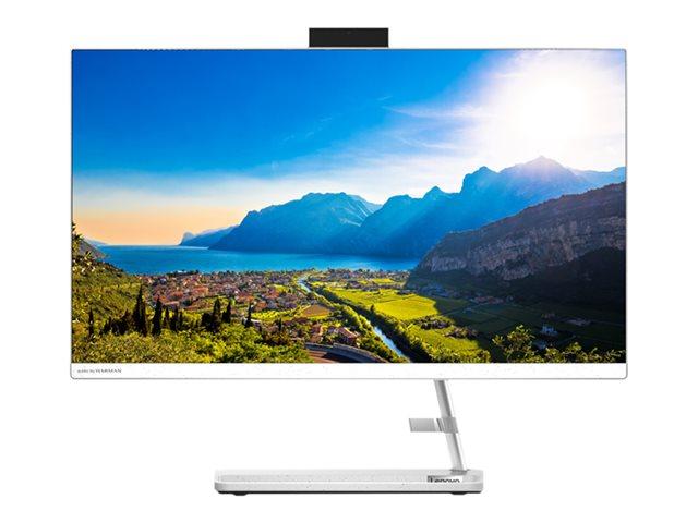 Настолен компютър All in One Lenovo IdeaCentre AIO 3 24ITL6, (4-ядрен) Tiger Lake Intel Core i5-1135G7 2.4/4.2 GHz, 23.8" (60.45 cm) Full HD IPS 250nits Display, 8GB DDR4, 256GB SSD, 2x USB 3.2 Gen 2, Free DOS