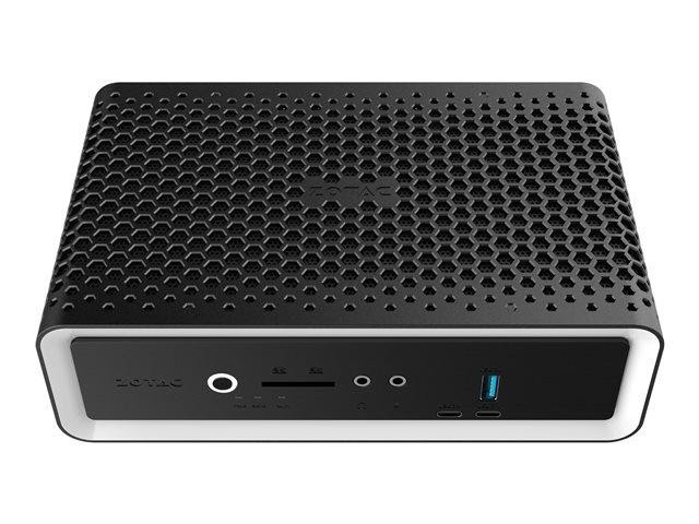 Мини компютър Barebone Zotac CI642 NANO, Intel Core i5-10210U 1.6/4.1 GHz, 2x SO-DIMM, 1x SATA, 2x USB-C 3.1, 4x USB 3.1, LAN, Wi-Fi, Bluetooth, HDMI, DisplayPort