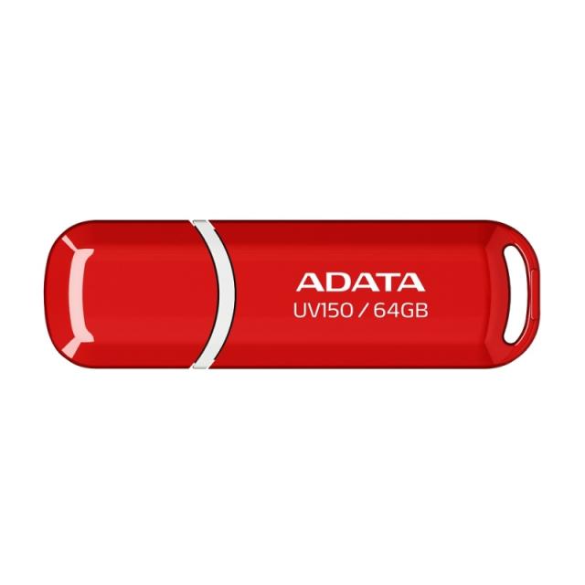 USB памет Adata 64GB UV150 USB 3.2, Червена