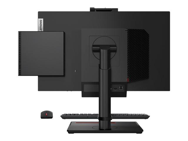 Настолен компютър Lenovo ThinkCenter M70q G3, Alder Lake Intel Core i5-12400T 6C (1.8/4.2 GHz, 18MB), 8GB DDR4, 256GB SSD, Free DOS