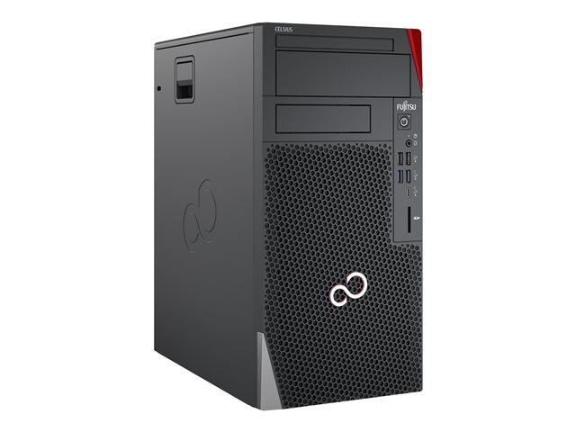 FUJITSU Celsius W5011 Intel i9-11900 32GB DDR4 512GB SSD DVD MultiCard Reader 15IN1 USB3 No Keyboard Opt Mouse PS 680W Plat WPro10 VFY:W511EWC91RIN