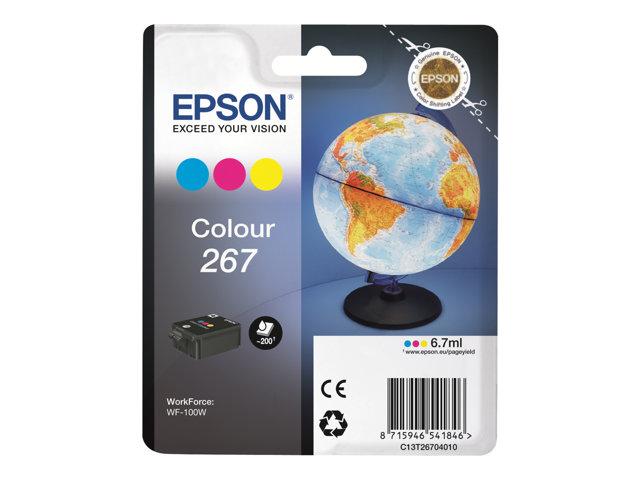 Комплект мастила за EPSON 267 ink, C/M/Y