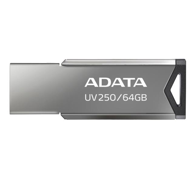 USB памет Adata 64GB UV250 USB 2.0, Сребриста