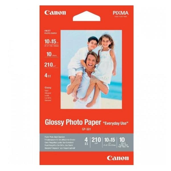 Хартия Canon GP-501 10x15 cm, 10 Sheets