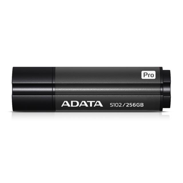 USB памет Adata 256GB S102P USB 3.2, Титаниево сива