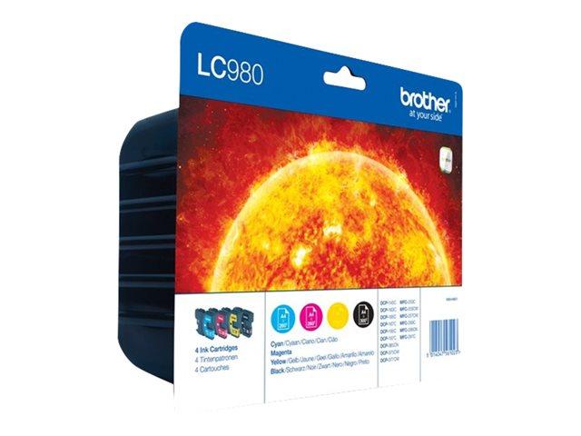 Комплект мастила за BROTHER BRLC980VALBP, BK/C/M/L