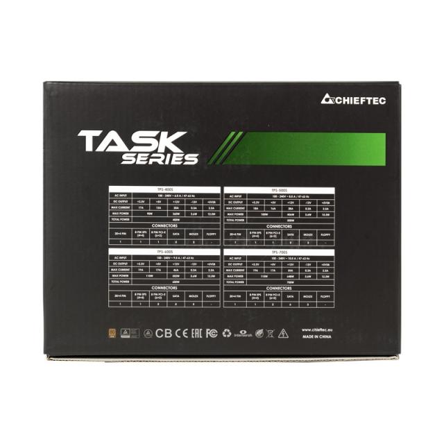 Захранване Chieftec Task TPS-600S, 600W retail