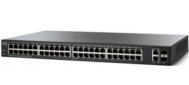Комутатор Cisco SG220-50 50-Port Gigabit Smart Plus Switch