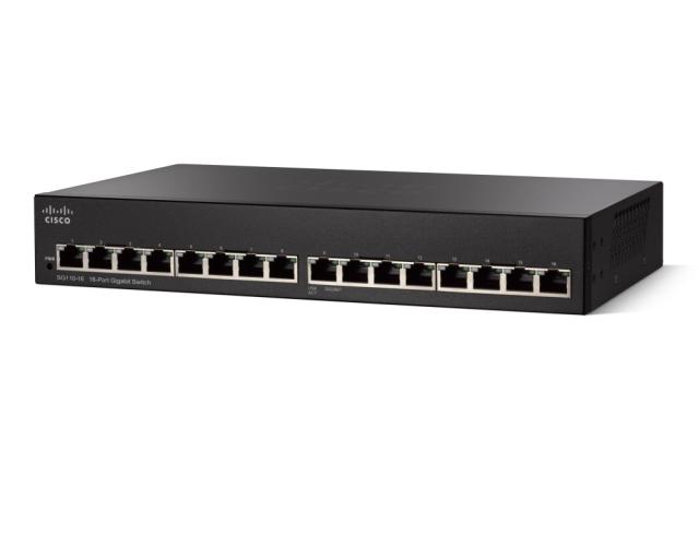 Комутатор Cisco SG110-16 16-Port Gigabit Switch