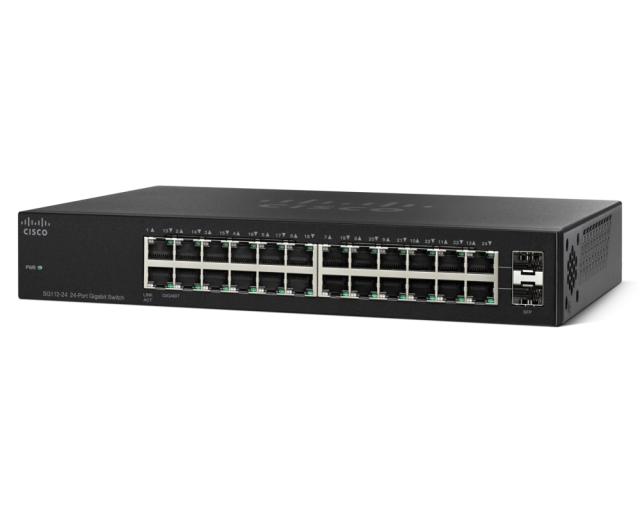 Комутатор Cisco SG112-24 Compact 24-Port Gigabit Switch
