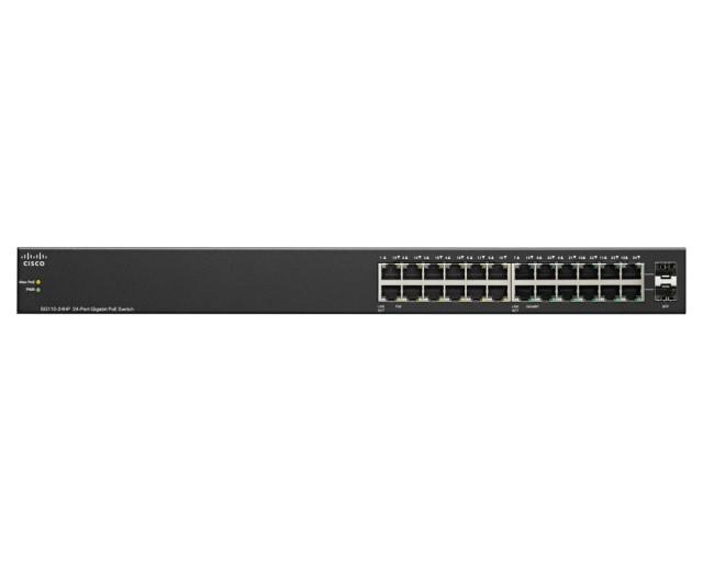 Комутатор Cisco SG110-24HP 24-Port PoE Gigabit Switch