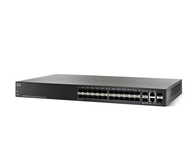 Комутатор Cisco SG350-28SFP 28-port Gigabit Managed SFP Switch