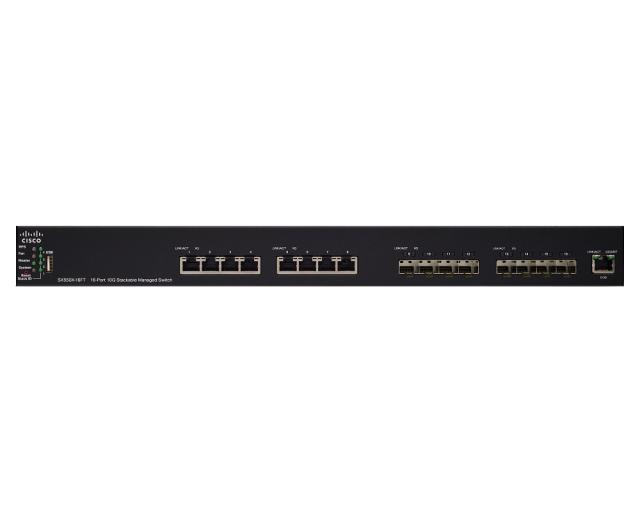 Комутатор Cisco SX550X-16FT 16-Port 10G Stackable Managed Switch