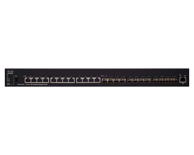 Комутатор Cisco SX550X-24FT 24-Port 10G Stackable Managed Switch