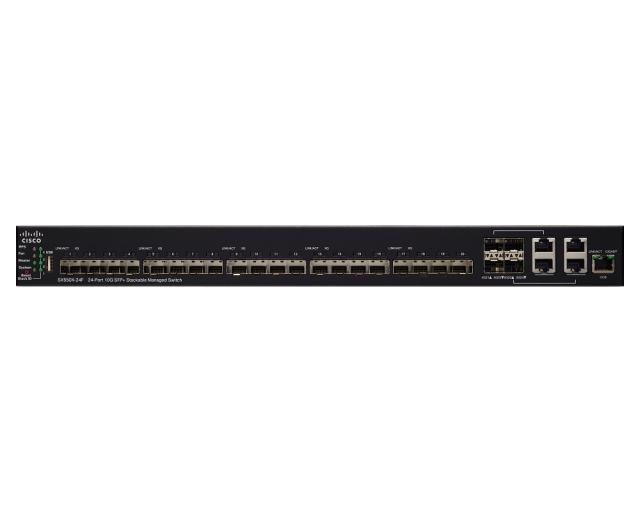 Комутатор Cisco SX550X-24F 24-Port 10G SFP+ Stackable Managed Switch
