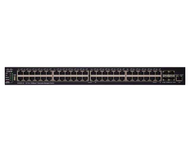 Комутатор Cisco SX550X-52 52-Port 10GBase-T Stackable Managed Switch