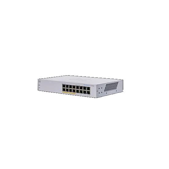Комутатор Cisco CBS110 Unmanaged 16-port GE, Partial PoE