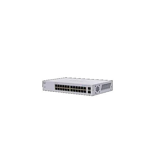 Комутатор Cisco CBS110 Unmanaged 24-port GE, 2x1G SFP Shared