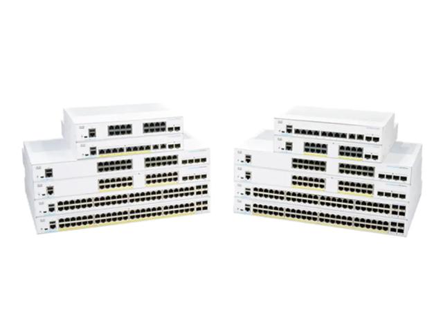 Комутатор Cisco CBS250 Smart 8-port GE, PoE, Ext PS, 2x1G Combo