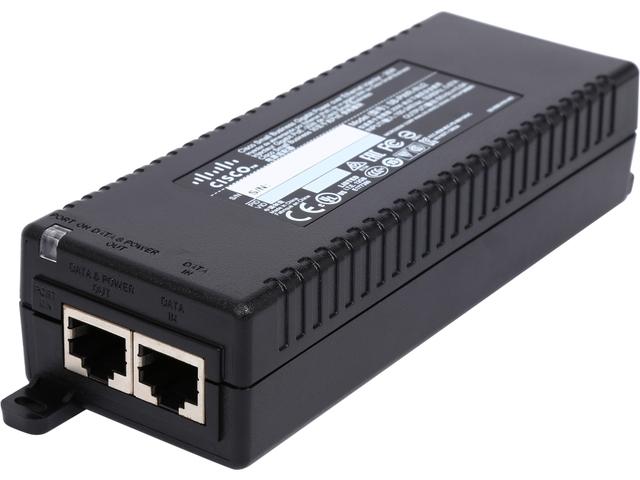 Мрежов компонент Cisco Gigabit Power over Ethernet Injector-30W