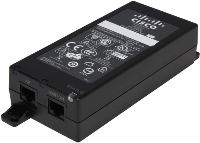 Мрежов компонент Cisco Business Power Over Ethernet Injector
