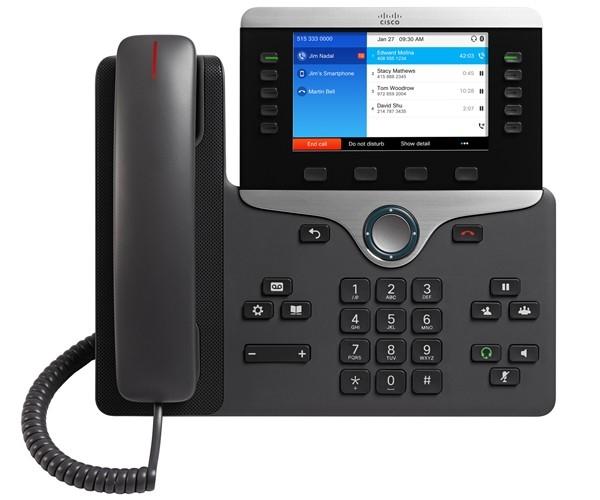 IP телефон Cisco IP Phone 8851 with Multiplatform Phone firmware