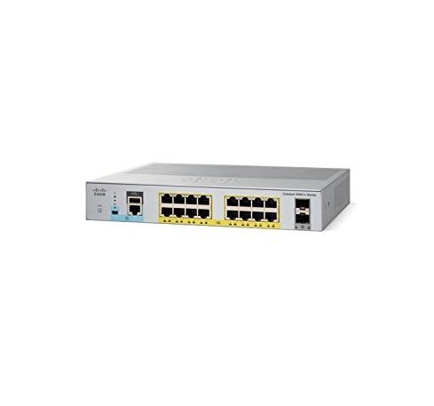 Комутатор Cisco Catalyst 2960L 16 port GigE with PoE, 2 x 1G SFP, LAN Lite