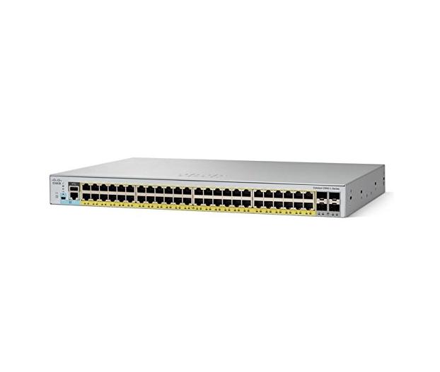 Комутатор Cisco Catalyst 2960L 48 port GigE with PoE, 4 x 1G SFP, LAN Lite
