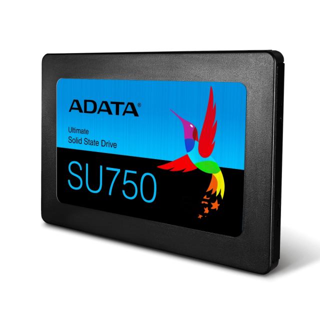 Adata SU750, 256GB 2.5" SATA, Read up 550 Mb/s,  Write up to 520 Мb/s