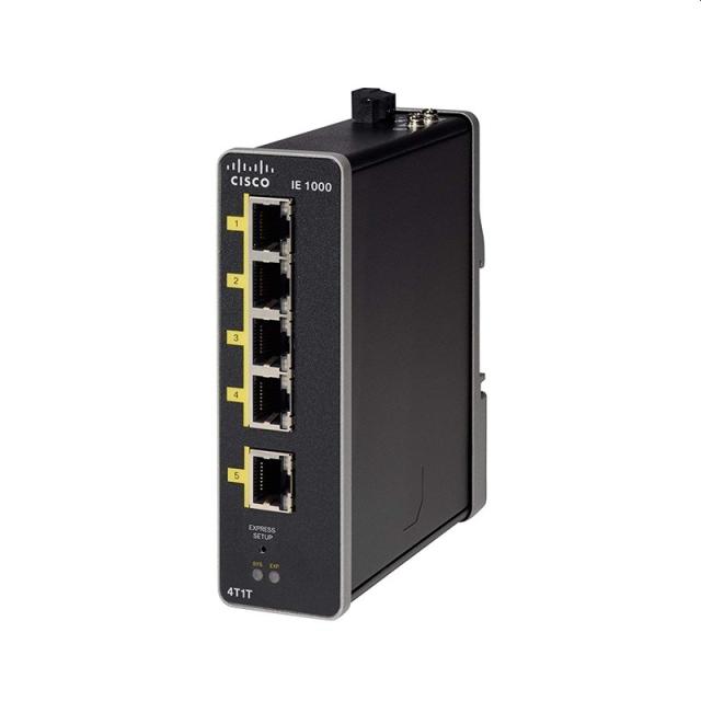 Комутатор Cisco IE1000 with 4 FE Copper ports and 1 FE Copper uplinks