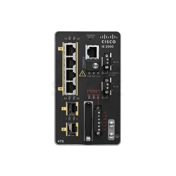 Комутатор Cisco IE2000 with 4 FE Copper ports and 2 FE SFP ports (Lan Lite License)