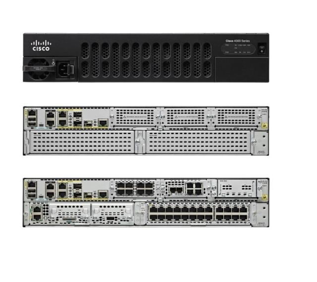 Рутер Cisco ISR 4351 (3GE, 3NIM, 2SM, 4G FLASH, 4G DRAM, IPB)