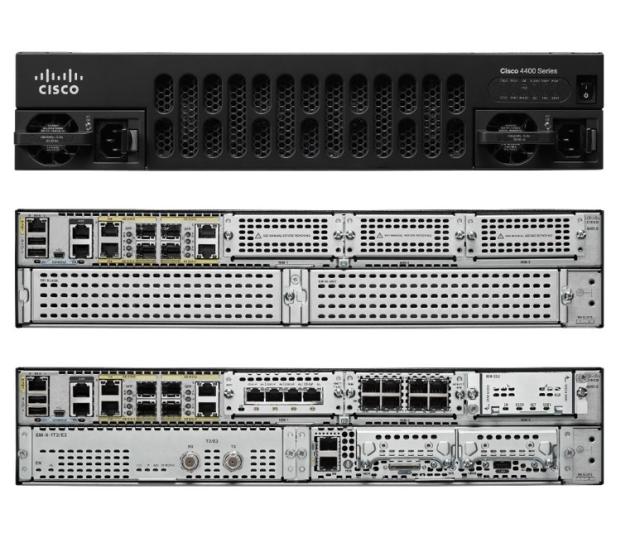 Рутер Cisco ISR 4451 (4GE, 3NIM, 2SM, 8G FLASH, 4G DRAM)