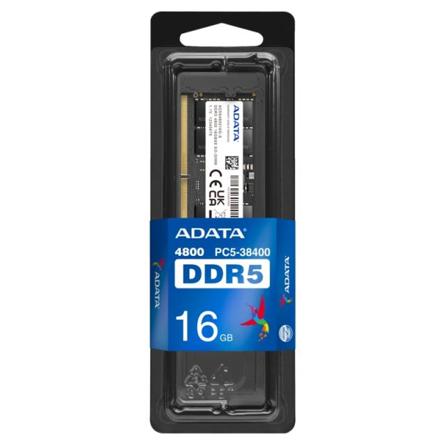 Памет Adata 16GB DDR5 4800 MHz , SODIMM, 1.1V