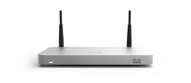 Защитна стена Cisco Meraki MX64W Cloud Managed Security Appliance with 802.11ac
