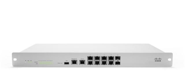 Защитна стена Cisco Meraki MX100 Cloud Managed Security Appliance