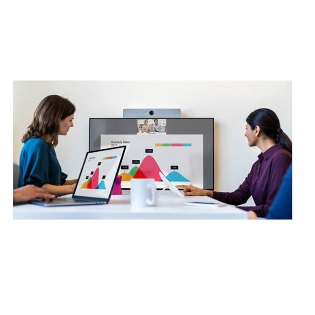 Видеоконферентна система Cisco Room Kit Mini with microphone array, speakers and Touch 10
