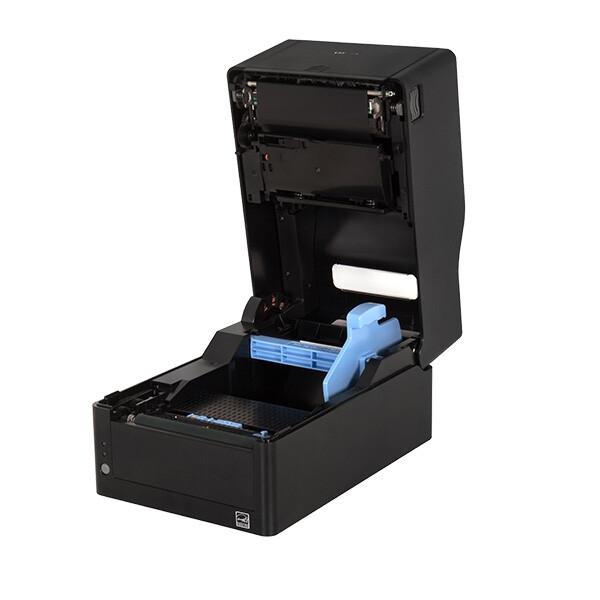 Етикетен принтер Citizen CL-E321 Printer; BC Cutter, LAN, USB, Serial, Black, EN Plug
