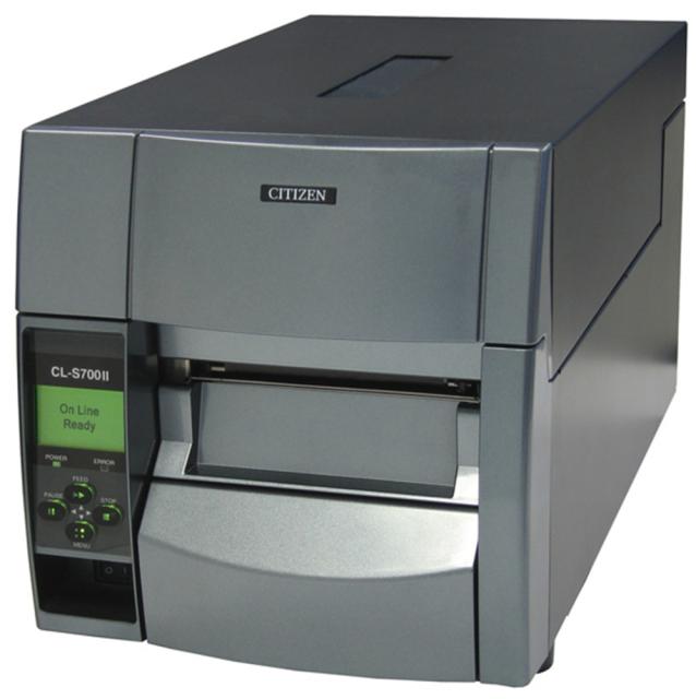 Етикетен принтер Citizen CL-S703II Printer;Grey, 300 dpi, with Compact Ethernet Card