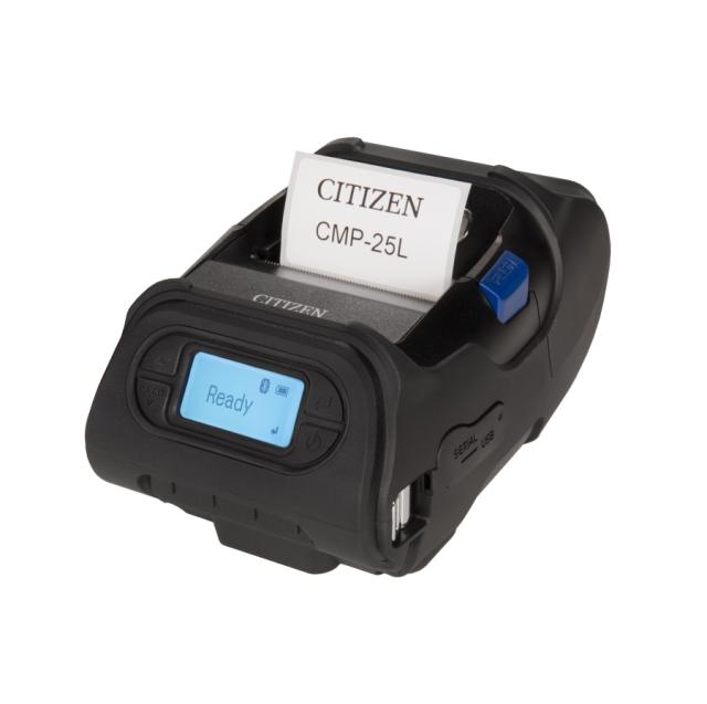 Мобилен етикетен принтер Citizen CMP-25 Printer; Label, USB, Serial, ZPL
