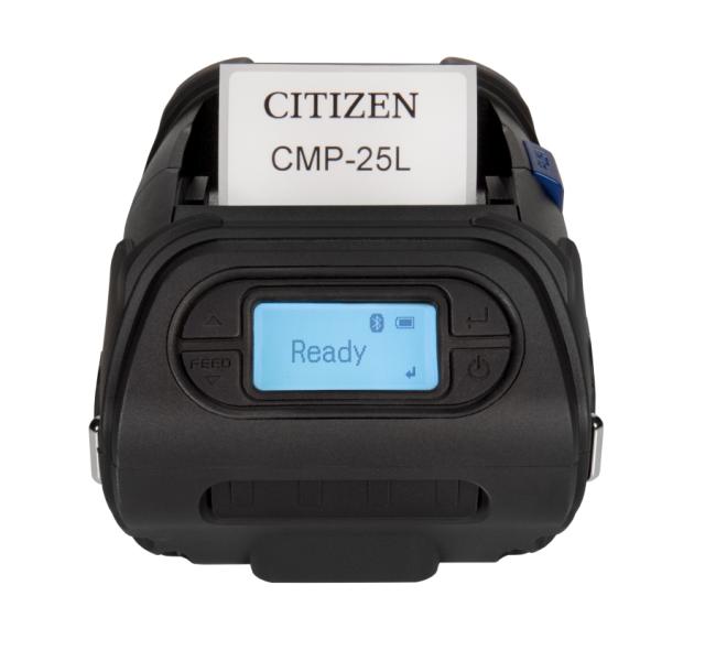 Мобилен етикетен принтер Citizen CMP-25 Printer; Label, Bluetooth, USB, Serial, ZPL