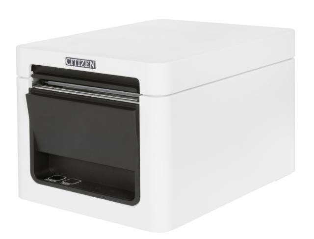 POS принтер Citizen CT-E651 Printer; Bluetooth, USB, Pure White