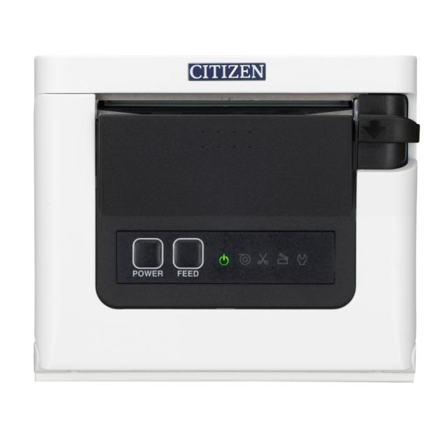 POS принтер Citizen CT-S751 Printer; Bluetooth, USB, White Case