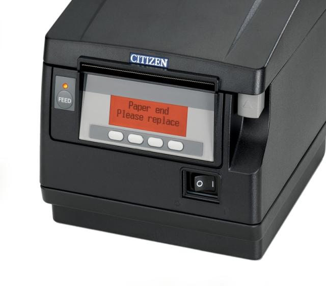 POS принтер Citizen CT-S851II Printer; No PSU (DC 24V), No interface, Black