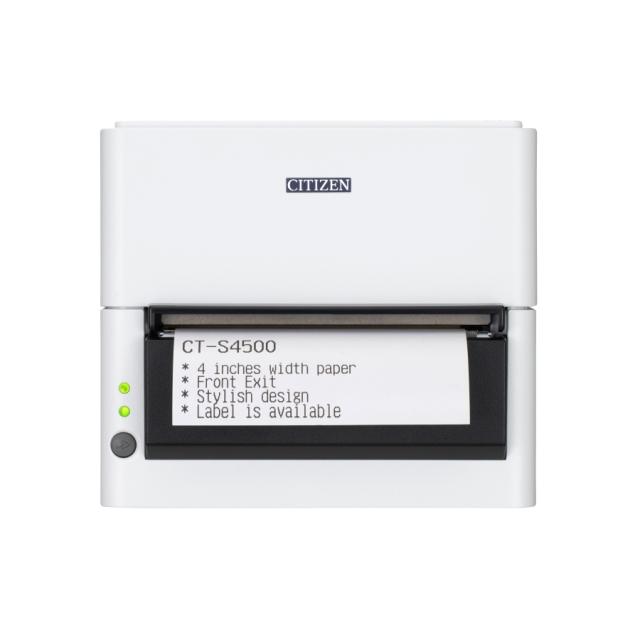 POS принтер Citizen CT-S4500 Printer; USB, White Case