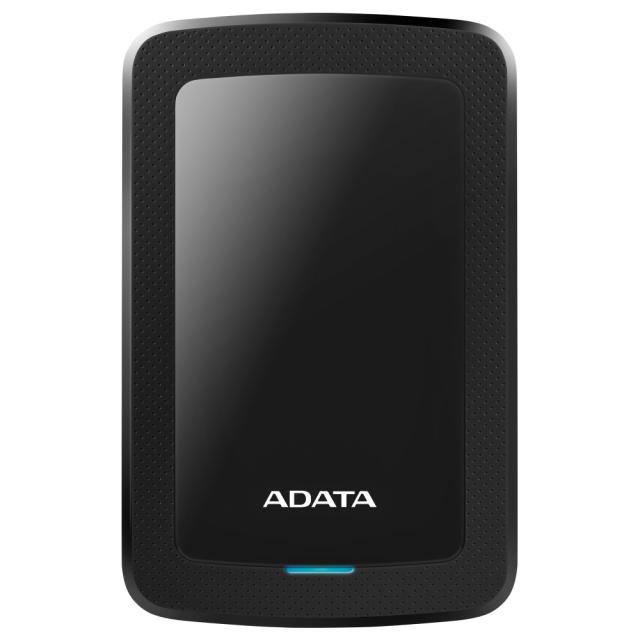 Външен диск Adata 2TB , HV300 , USB 3.2 Gen 1, 2.5" - External Hard Drive Black, AHV300-2TU31-CBK