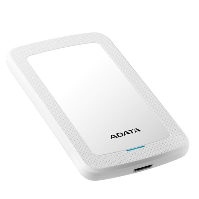 Твърд диск Adata 1TB , HV300 , USB 3.2 Gen 1, 2.5" - External Hard Drive White