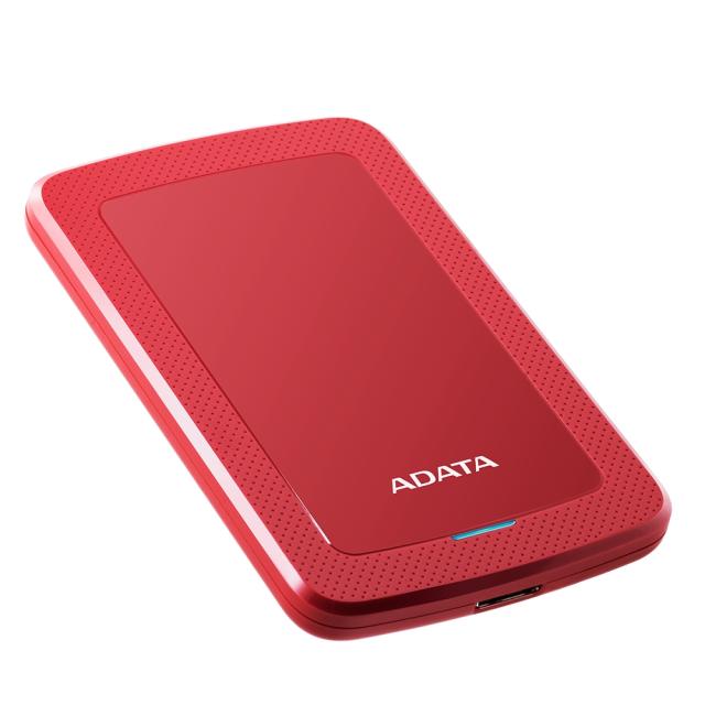 Твърд диск Adata 2TB , HV300 , USB 3.2 Gen 1, 2.5" - External Hard Drive Red