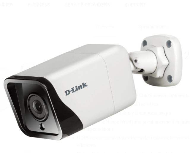Камера D-Link 4-Megapixel H.265 Outdoor Bullet Camera