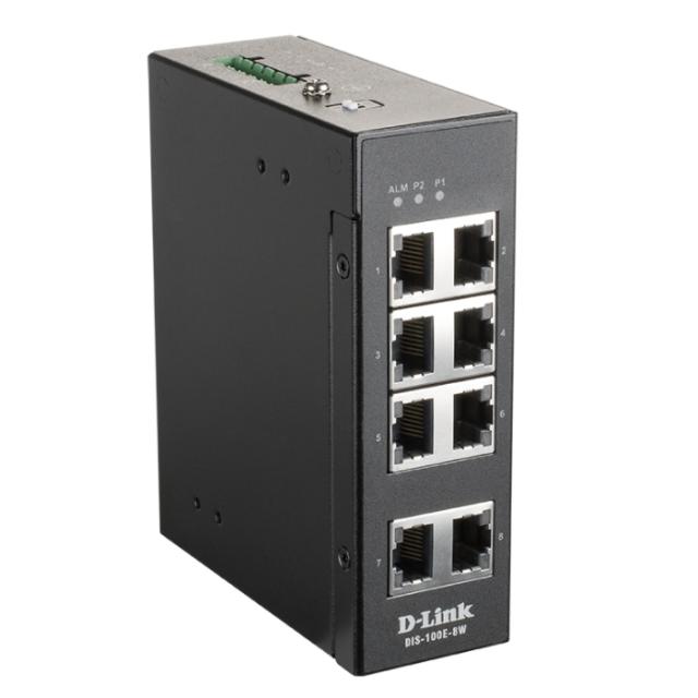 Комутатор D-Link 8 Port Unmanaged Switch with 8 x 10/100 BaseT(X) ports